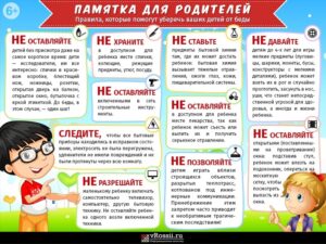 Памятка для родителей ЗОЖ